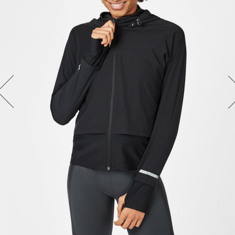 Sweaty Betty Black Hooded Jacket